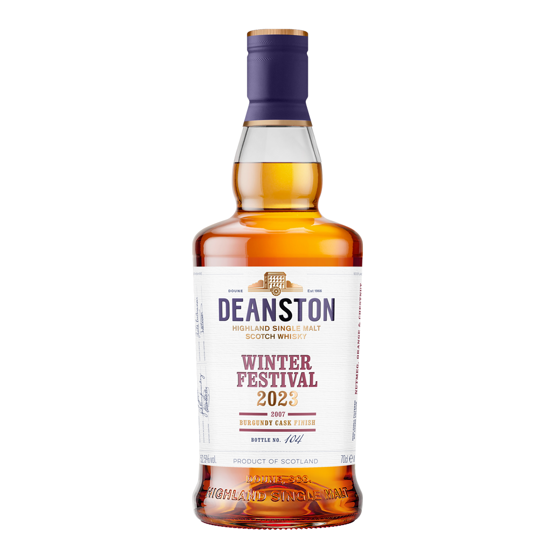 Deanston Winter Festival 2007 Burgundy Cask Finish