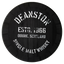 Deanston whisky coaster in black