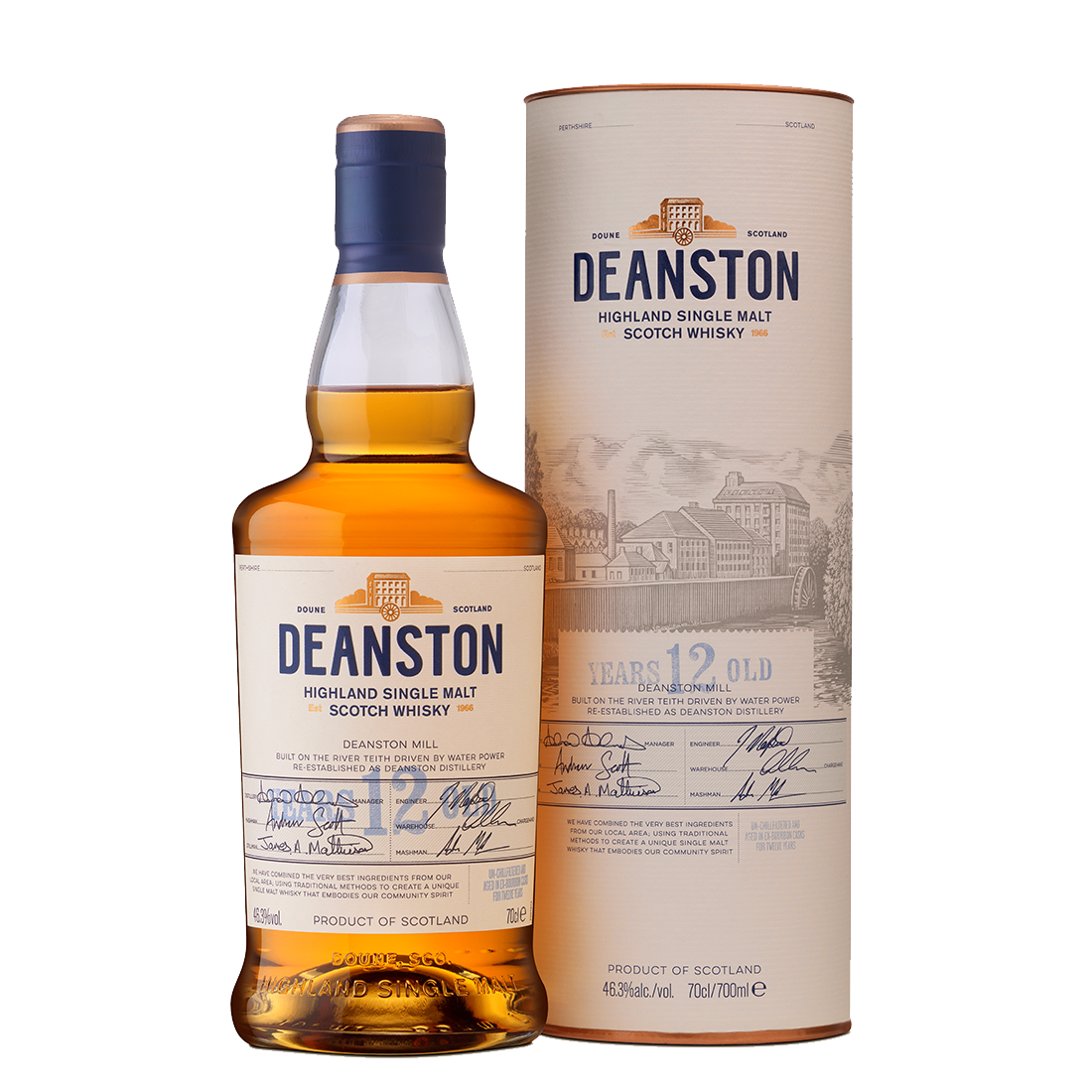 Distillery 12 Deanston | Whisky 12 Year Deanston |