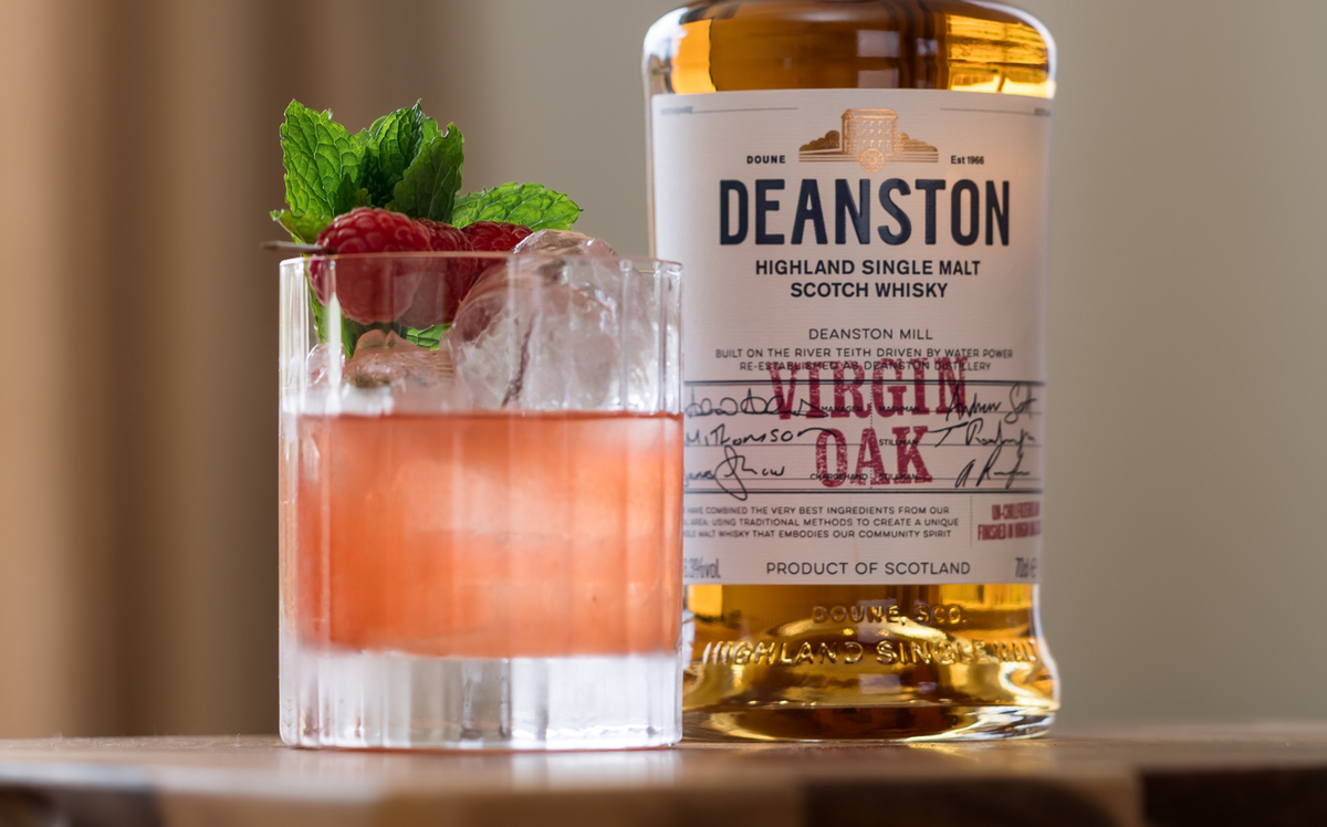 Berry Old Fashioned with Deanston Virgin Oak