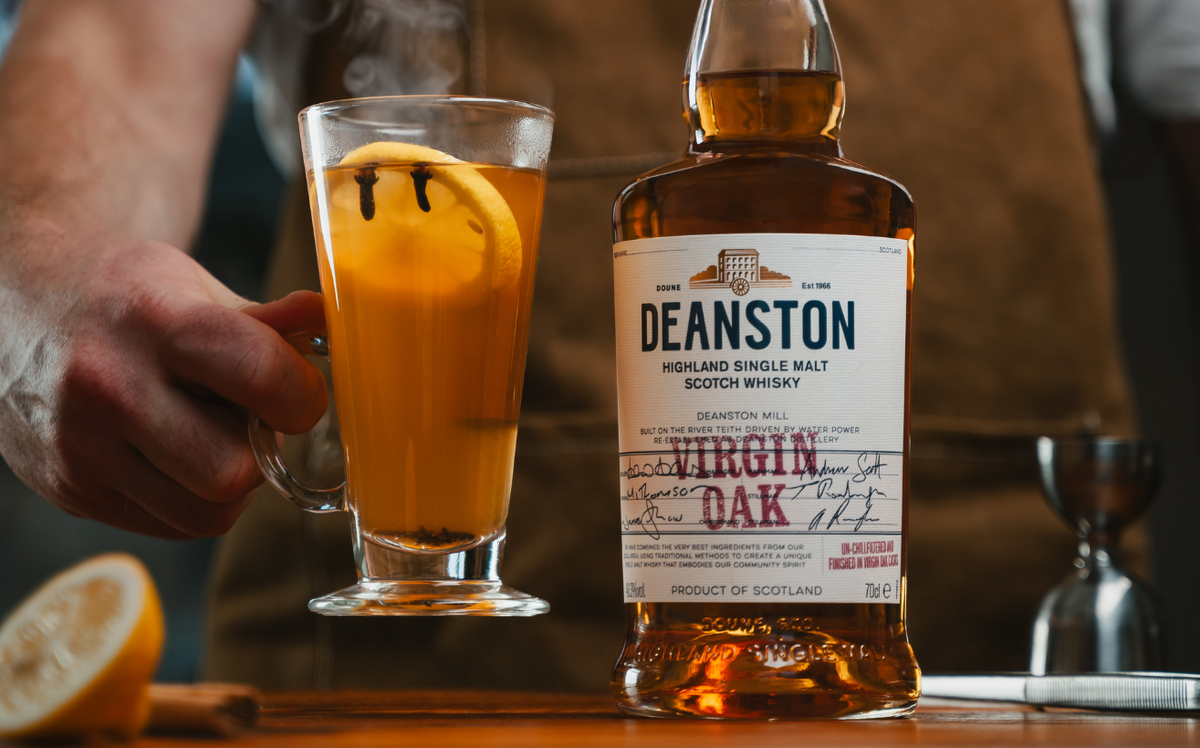 Hot Toddy and Deanston Virgin Oak