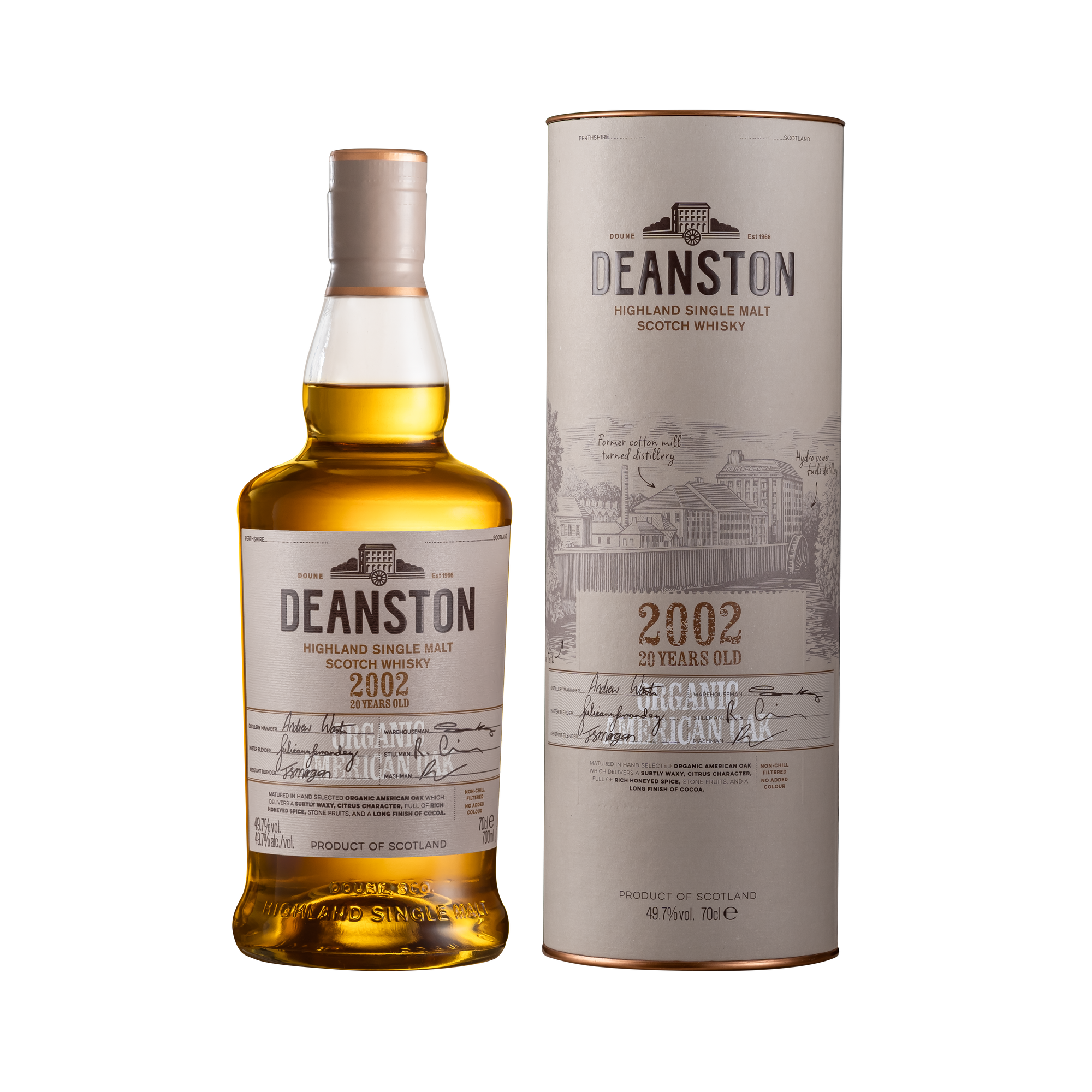 2002 Organic American Oak