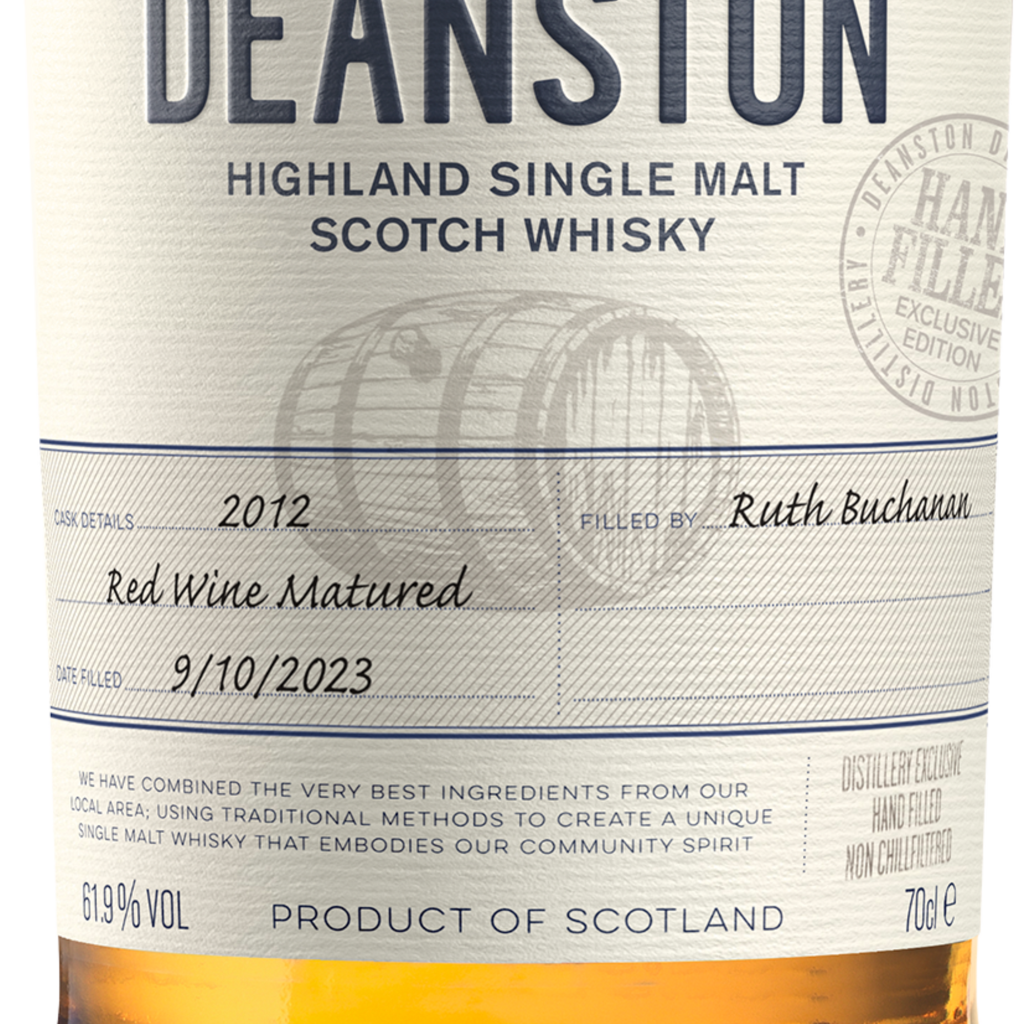 2012 Red Wine Matured