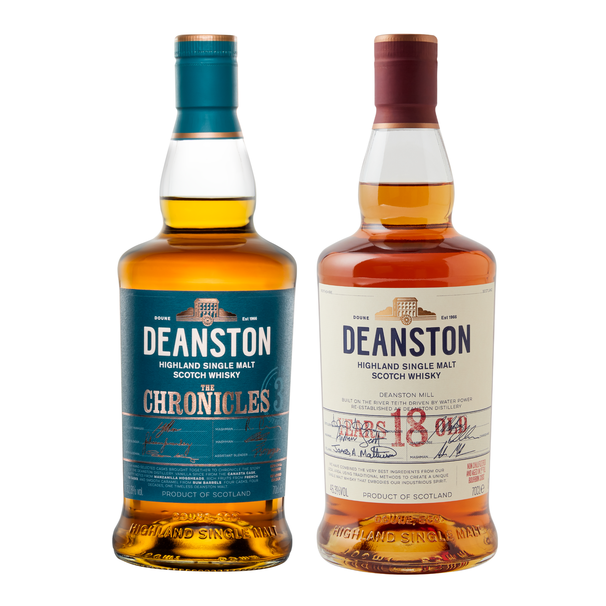 Chronicles 3.0 + Deanston 18 Year Old