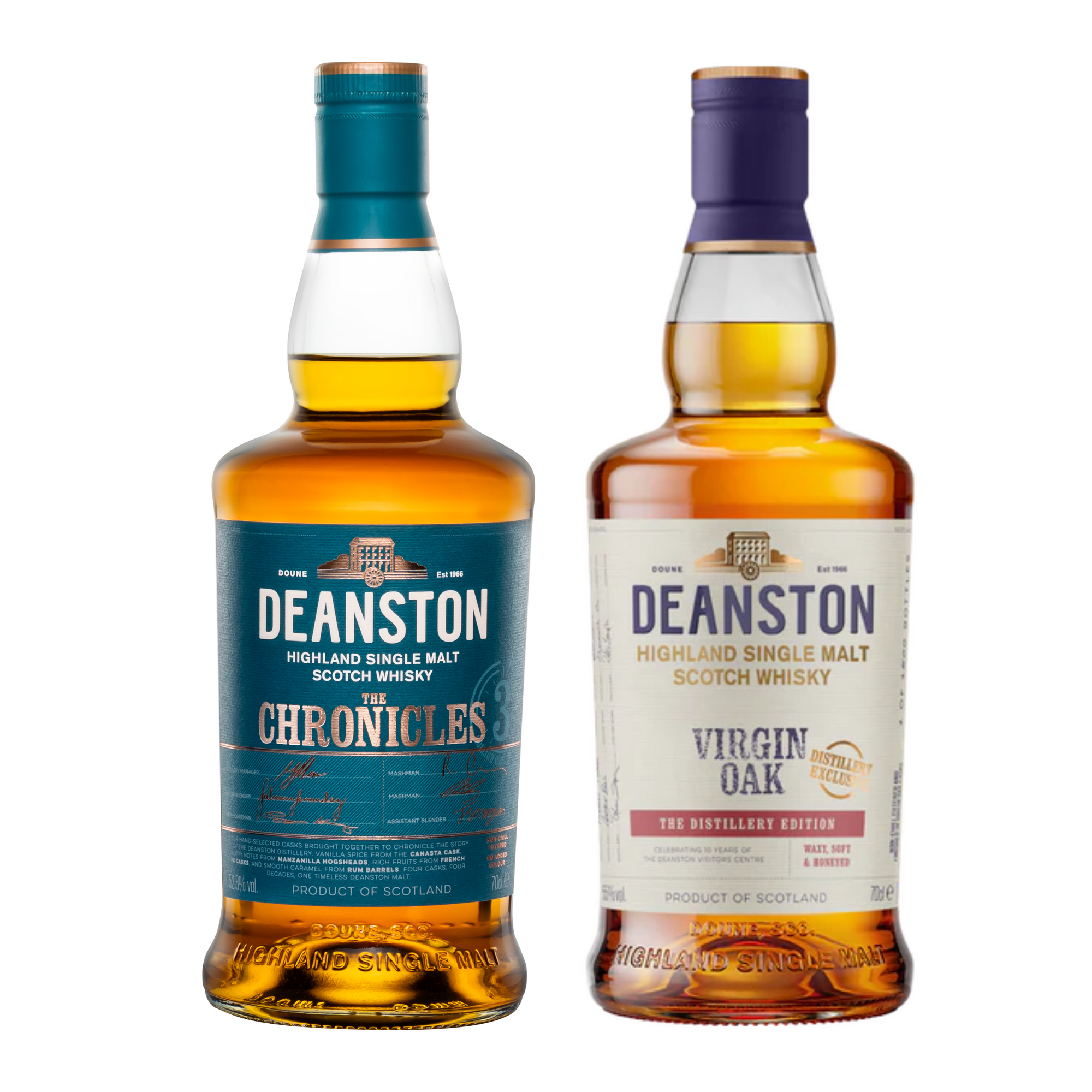 Chronicles 3.0 + Deanston Virgin Oak Distillery Edition