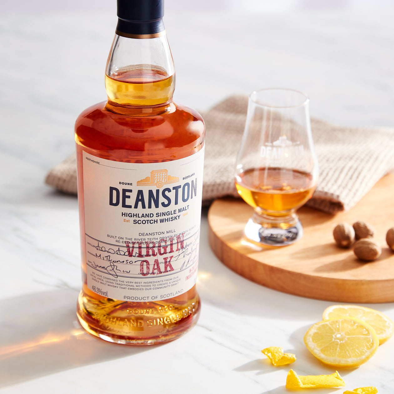 Deanston Virgin Oak | Virgin Oak Whisky | Deanston | Waxy Whisky ...