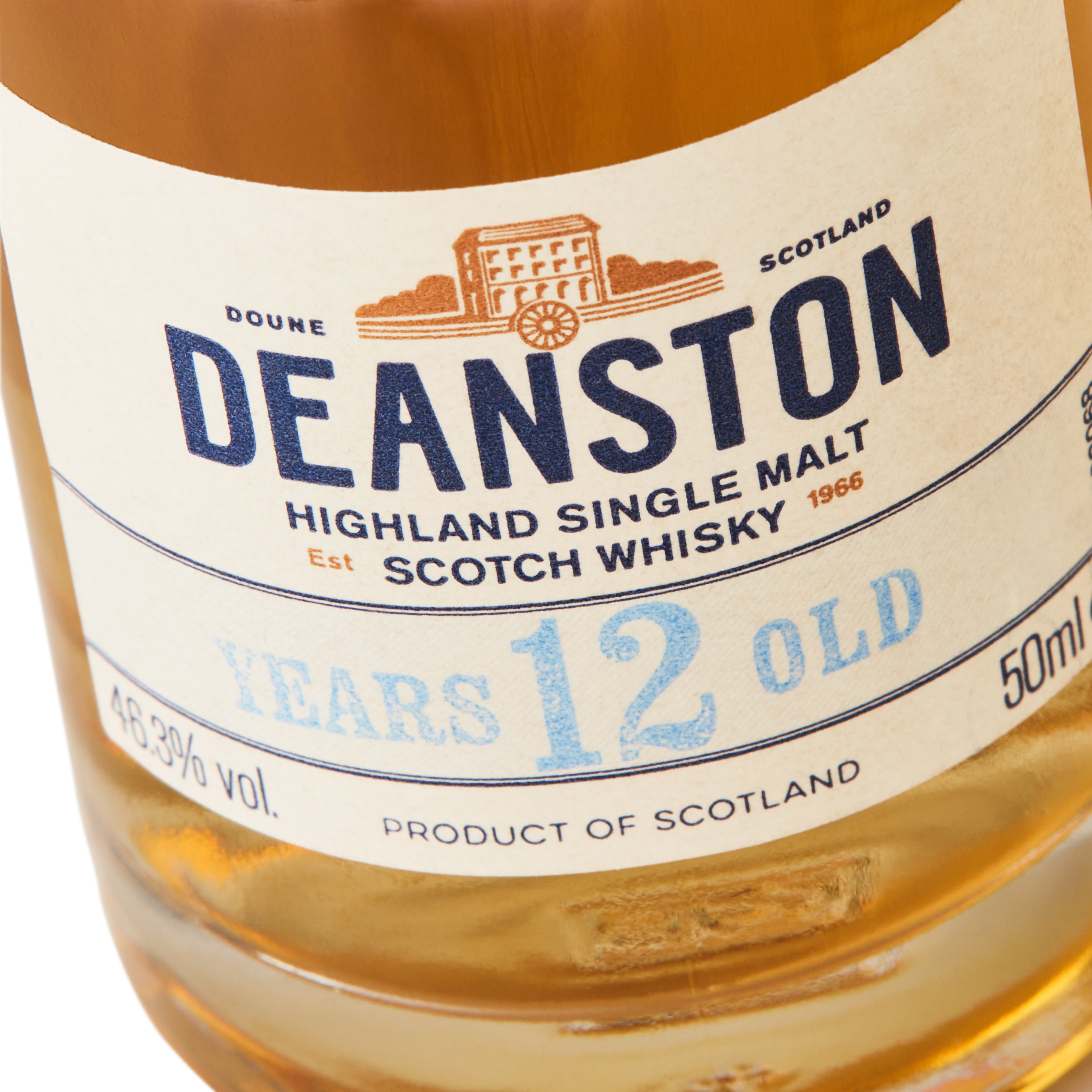 Deanston 12 Year Whisky Miniature – Deanston Distillery
