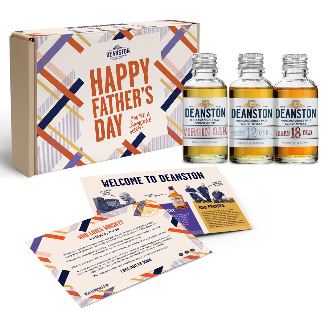 DEANSTON ウイスキー　30ml 3本セット　新品 Deanston Virgin Oak Cask Strength Scotch Whisky: 2023 Edition