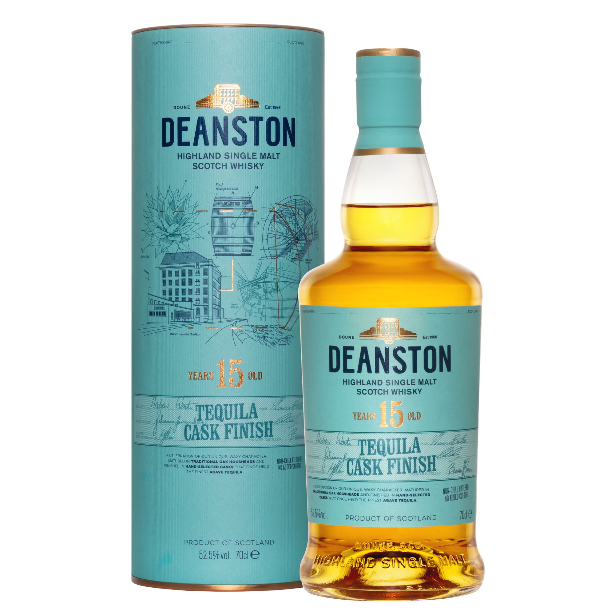 Deanston 15 ans Finition en fût de tequila
