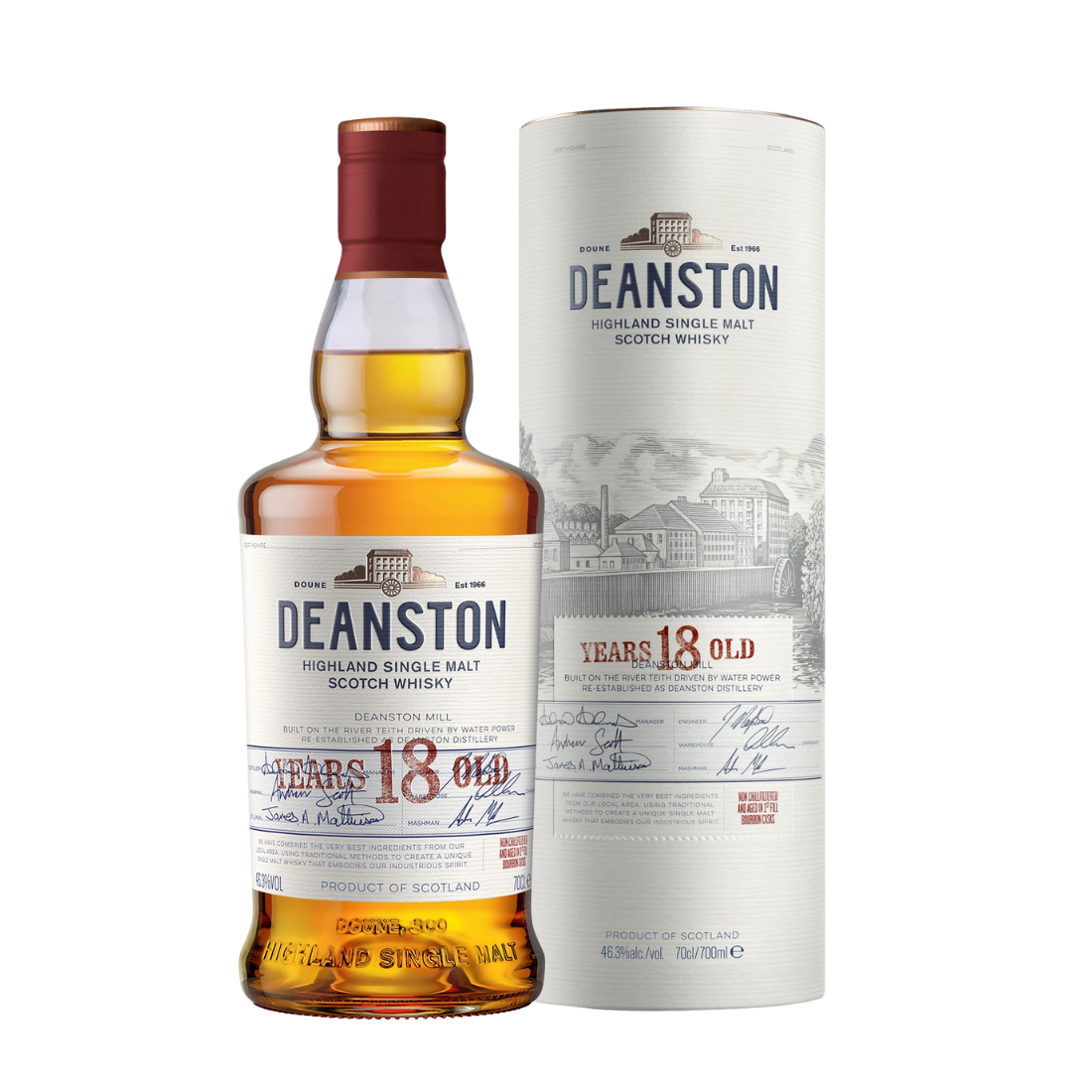 Deanston 18 18 Year Whisky Deanston Distillery