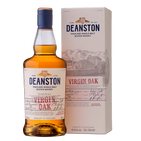 Deanston virgin oak whisky in a bottle and box
