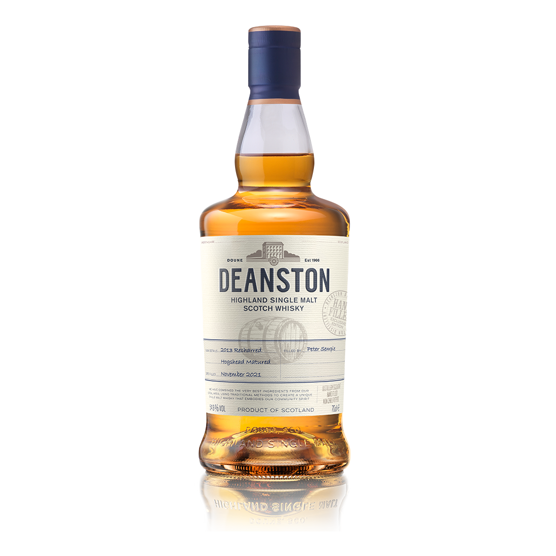 Deanston 2013 Hogshead whisky in a bottle